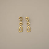 enocha earrings, verrmae, earrings, 18k gold plated jewellery, 18k gold plated earrings, 18k gold plated stainless steel, 18k gold plated, waterproof jewellery, vintage inspired jewellery, vintage inspired earrings, jewellery melbourne, jewellery, statement jewellery, everyday jewellery, gold jewellery, gold earrings, gold plated earrings, gold plated jewellery, jewellery australia
