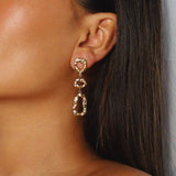 enocha earrings, verrmae, earrings, 18k gold plated jewellery, 18k gold plated earrings, 18k gold plated stainless steel, 18k gold plated, waterproof jewellery, vintage inspired jewellery, vintage inspired earrings, jewellery melbourne, jewellery, statement jewellery, everyday jewellery, gold jewellery, gold earrings, gold plated earrings, gold plated jewellery, jewellery australia