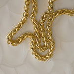 verrmae, naia necklace, braided link chain gold necklace,verrmae, necklaces, 18k gold plated jewellery, 18k gold plated necklace, 18k gold plated stainless steel, 18k gold plated, waterproof jewellery, vintage inspired jewellery, jewellery melbourne, jewellery, everyday jewellery, gold jewellery, gold necklace, gold plated necklace, gold plated jewellery, jewellery australia