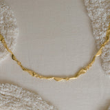 verrmae, navi necklace, gold irregular hammered link necklace, verrmae, necklaces, 18k gold plated jewellery, 18k gold plated necklace, 18k gold plated stainless steel, 18k gold plated, waterproof jewellery, vintage inspired jewellery, jewellery melbourne, jewellery, everyday jewellery, gold jewellery, gold necklace, gold plated necklace, gold plated jewellery, jewellery australia