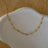 verrmae, nevan necklace, gold twisted interlocked link necklace, verrmae, necklaces, 18k gold plated jewellery, 18k gold plated necklace, 18k gold plated stainless steel, 18k gold plated, waterproof jewellery, vintage inspired jewellery, jewellery melbourne, jewellery, everyday jewellery, gold jewellery, gold necklace, gold plated necklace, gold plated jewellery, jewellery australia