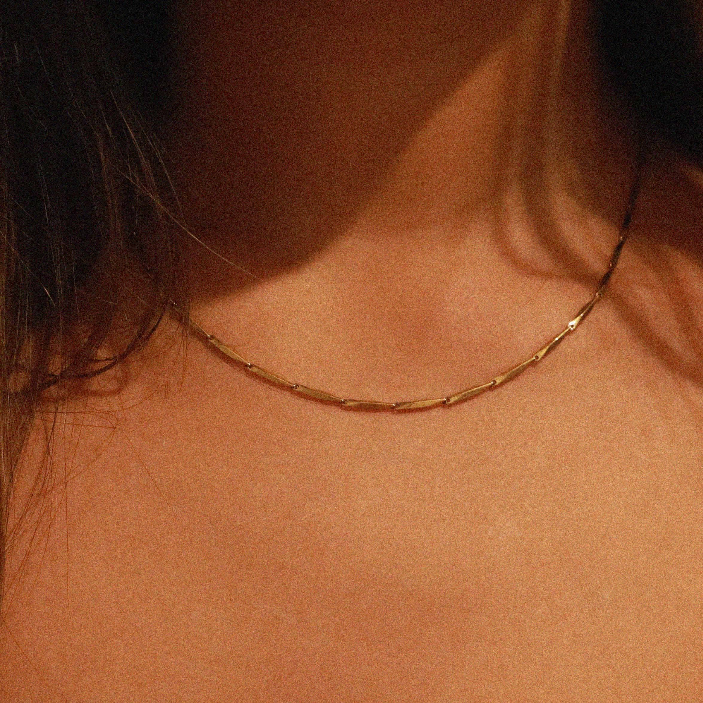 verrmae, naem necklace, thin melon link necklace, verrmae, necklaces, 18k gold plated jewellery, 18k gold plated necklace, 18k gold plated stainless steel, 18k gold plated, waterproof jewellery, vintage inspired jewellery, jewellery melbourne, jewellery, everyday jewellery, gold jewellery, gold necklace, gold plated necklace, gold plated jewellery, jewellery australia