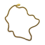 verrmae, nala necklace, gold rolo link chain necklace, verrmae, necklaces, 18k gold plated jewellery, 18k gold plated necklace, 18k gold plated stainless steel, 18k gold plated, waterproof jewellery, vintage inspired jewellery, jewellery melbourne, jewellery, everyday jewellery, gold jewellery, gold necklace, gold plated necklace, gold plated jewellery, jewellery australia