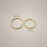 BINNI GOLD OVAL