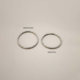 BINNI SILVER OVAL