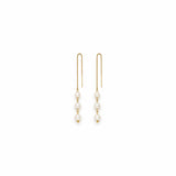 ELLAR GOLD THREADER EARRINGS