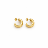 ELLUANA GOLD EARRINGS