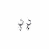 EMMETT SILVER EARRINGS