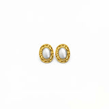 ESVINE TWO TONE EARRINGS