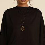 NAVE GOLD PENDANT NECKLACE