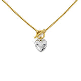 NESSARA TWO TONE NECKLACE