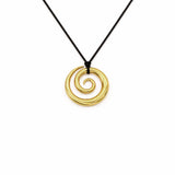 NIRALLE GOLD PENDANT NECKLACE