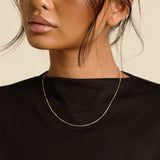NIRRA TWO TONE NECKLACE
