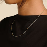 NIRRA TWO TONE NECKLACE