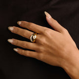 RISSE TWO TONE RING SET