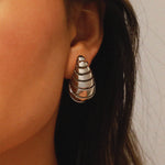 EIRIK SILVER Earrings Verrmae 