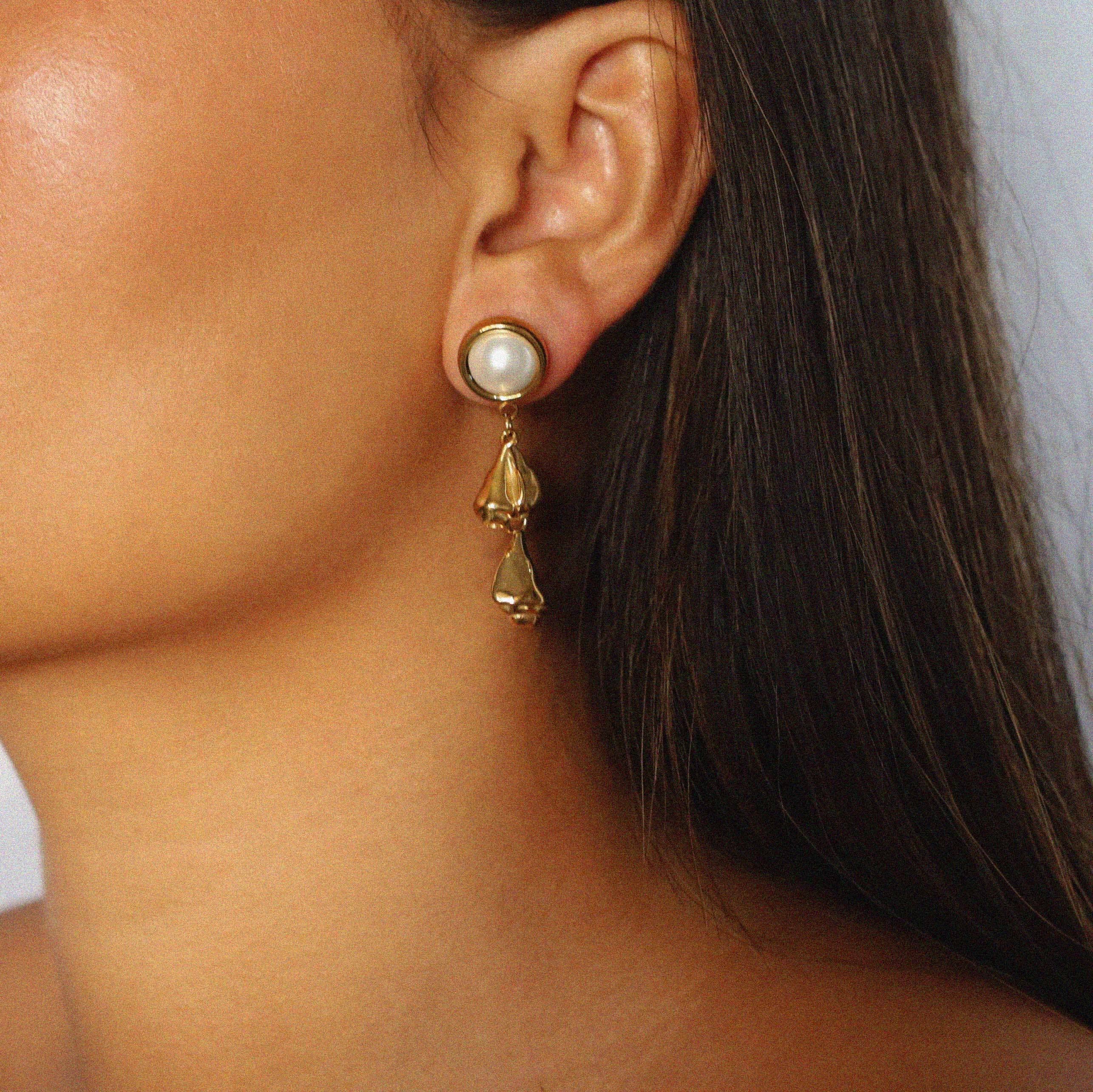 ELUZIA GOLD Earrings verrmae 